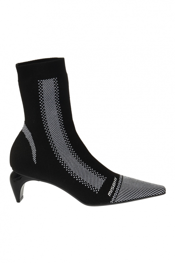 square front ankle boots